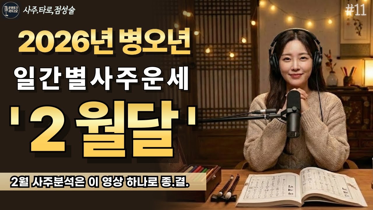 2026년 병오년의 진짜시작, 2월! 사주분석, 모르면 손해보는 일간별 핵심 운의 흐름
