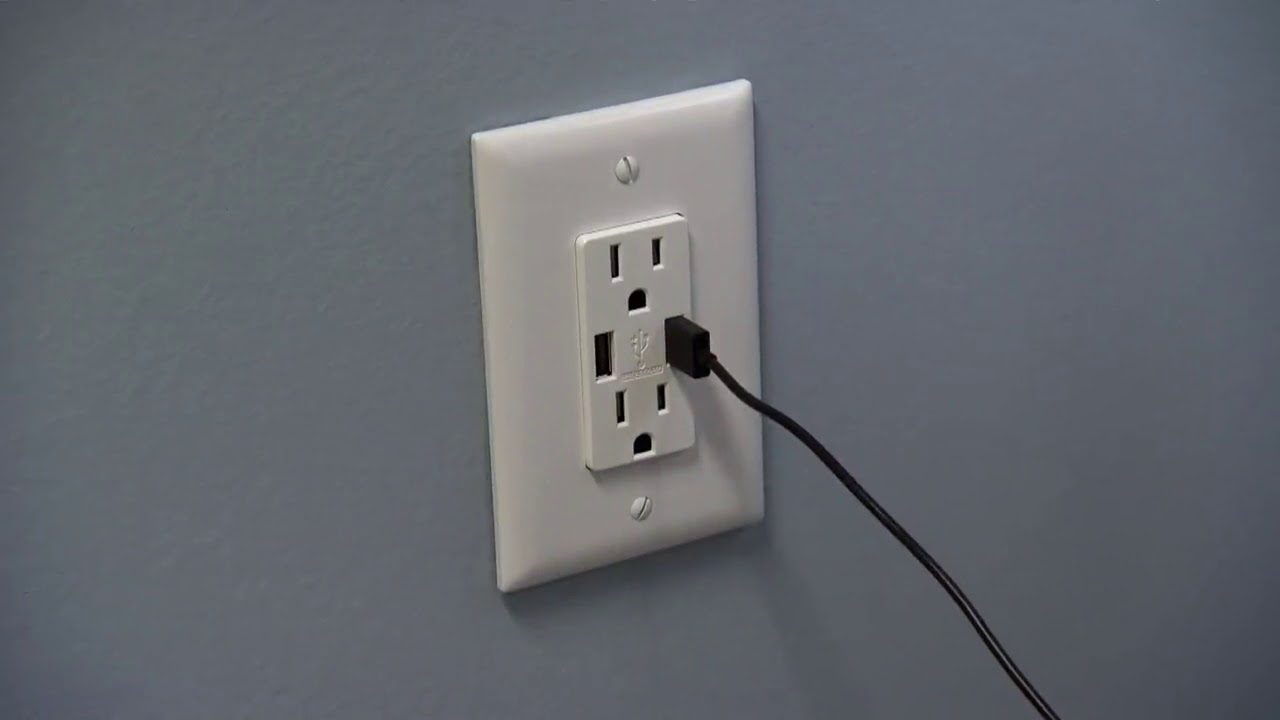 This USB Outlet Prevents Overcharging, Battery Damage - YouTube