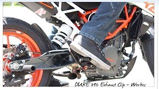 Duke 390 Exhaust Sound - Competition 