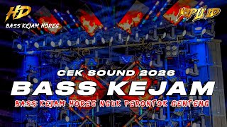 Dj Terbaru 2026  Dj Cek Sound Horeg Nguk  Bass Kejam Perontok Genteng Josjis kipli Id Remix 