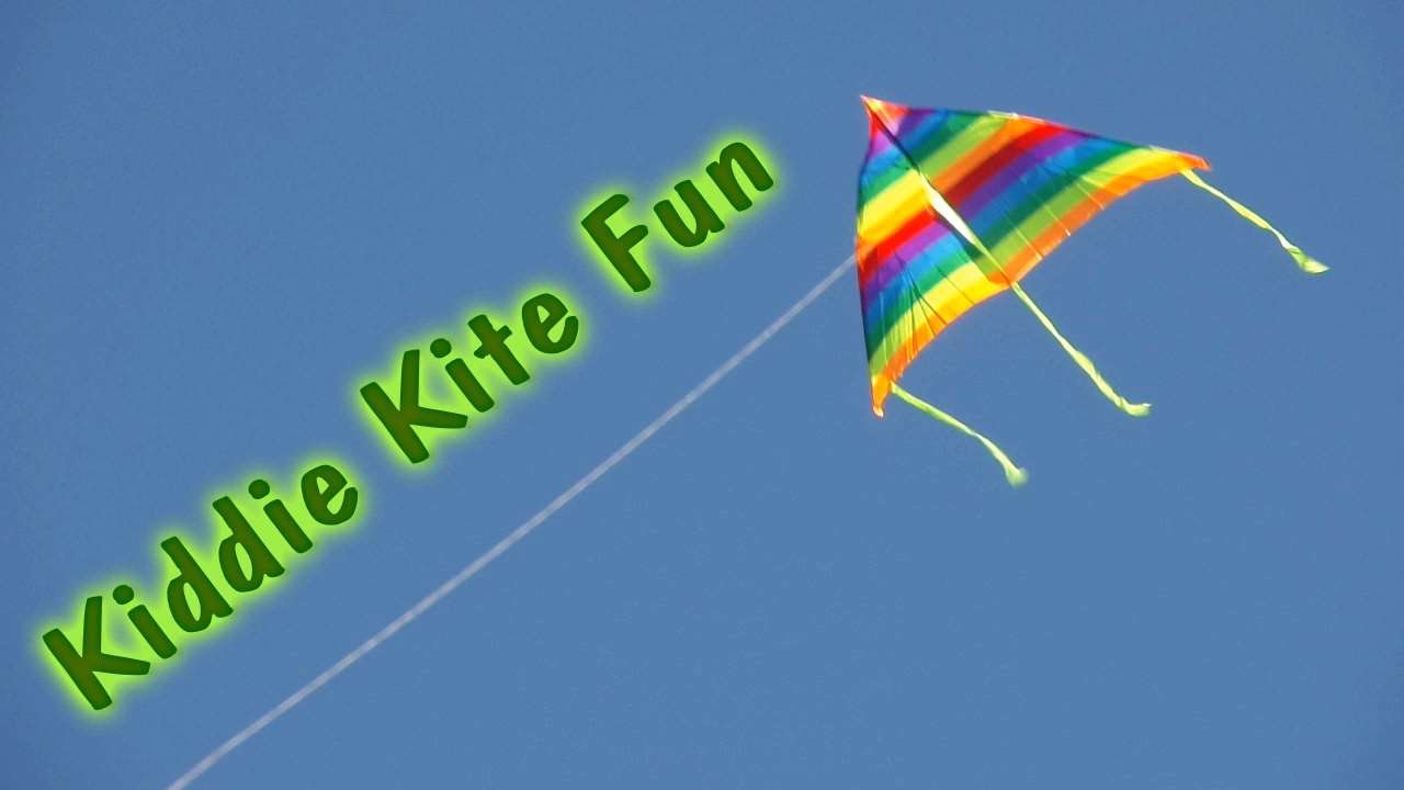 KIDDIE KITE FUN - YouTube