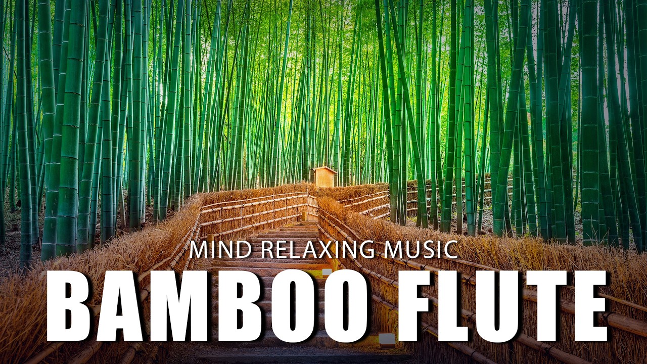 Bamboo Flute Meditation Music 🎋 Calm Your Mind & Reduce Stress - YouTube