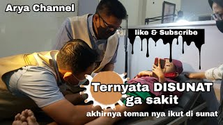 Sunat Ga Sakit Temen Nya Ikut Di Sunat Sunat Anak Sunat Masal 2020 Arya Izza