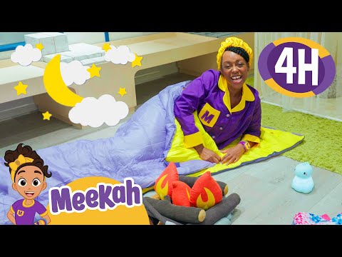 Meekah’s Day and Night Routines: Fun Days & Cozy Nights! ☀️🌙 | 4 HR OF MEEKAH! | Educational Videos