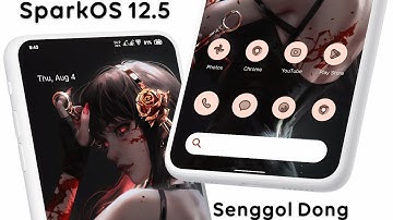 SparkOS v12.5 Android 12.1 Official Redmi Note 10 Best battrey back up and performance | Tralapjeger