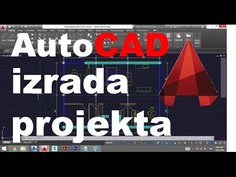 Izrada projekta u AutoCAD-u 2016