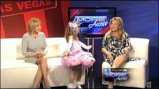 5 yr old Elizabeth Mueller - FOX5 More Access Interview April 2, 2012