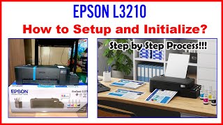 how to set up a brand new EPSON L121 2023|UNBOXING!!!