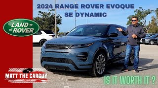 2024 Range Rover Evoque SE Dynamic review and test drive. Is it worth its price?