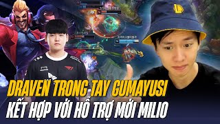 T1 GUMAYUSI VÀ CON DRAVEN HÓA QUÁI VẬT VỚI HỖ TRỢ MỚI MILIO