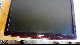 T V  SAMSUNG 22 LCD  mauvais eclairage de l'ecran