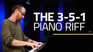 The 3-5-1 Riff - Piano Lesson Resimi