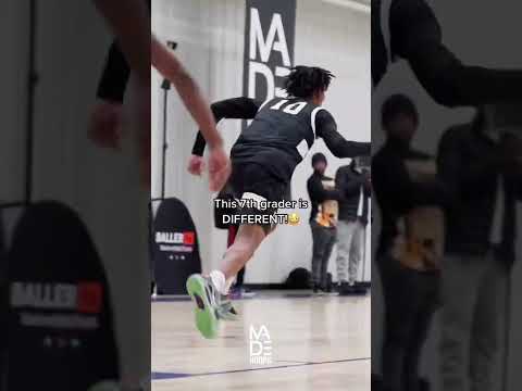 7th grader with pro moves🤯 #basketball #shorts #viral #aau #sports #nba #madehoops #ballislife