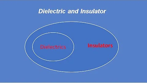 Is insulator and dielectric the same?