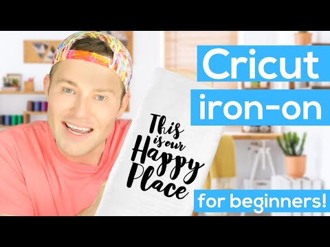 Cricut Iron-On Tutorial for Beginners *EASY* - Mr. Crafty Pants