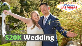 Spending a $20K Wedding in Las Vegas with 120 guests | Millennial Wedding