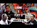 LOONIE × FLICT-G| BREAK IT DOWN: Rap Battle Review E381 | POISON13 vs GL