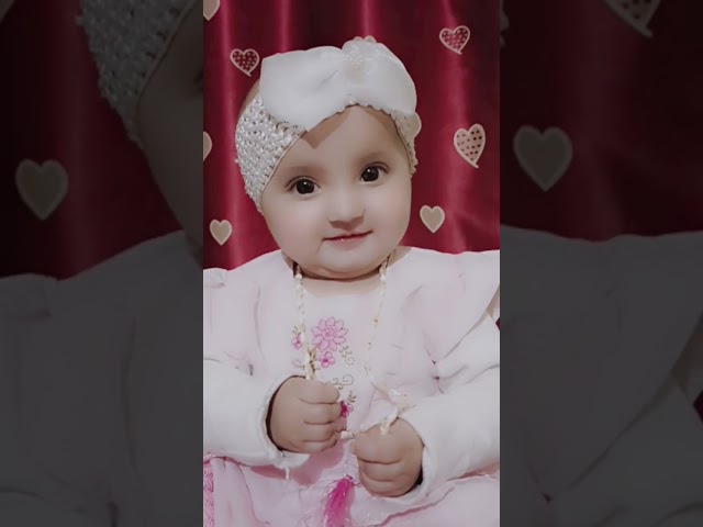 #littel princess ❤️👑#angel #viral #shortvideo# @cutestbaby #subscribe #babygirl #saymashaallah class=