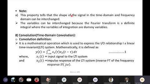 June 22 Class 15 Signals and Transforms : Chapter-3: Fourier Series