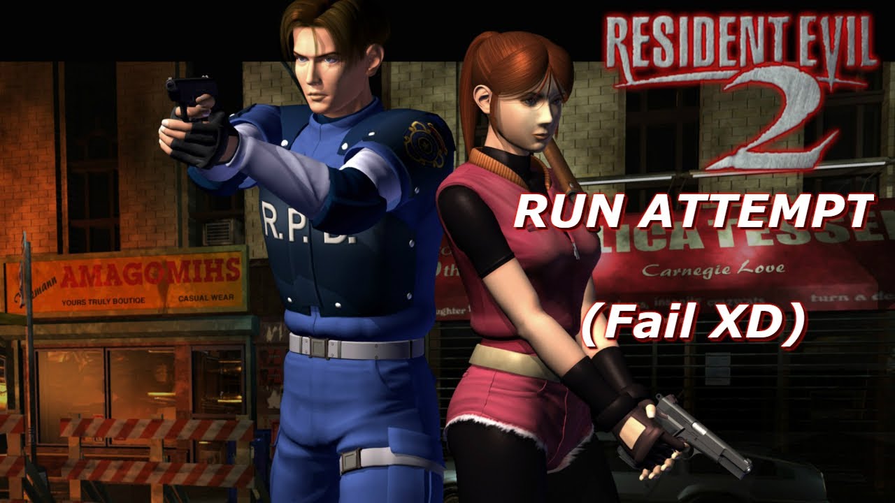 Re2 Speed Run RESIDENT EVIL 2 (SPEED RUN ATTEMPT ANY% LEON A) - YouTube