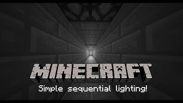 Simple sequential lighting tutorial! Minecraft 1.2.3 - MrMadMinecraft