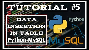 Inserting Data into Table using Python-MySQL #5 | Python-MySQL Tutorials for Beginners|Jeevan Upreti