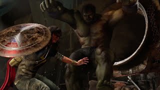 Marvel's Avengers Hulk CHASES Ms.Marvel Scene 1080P |PC Gaming