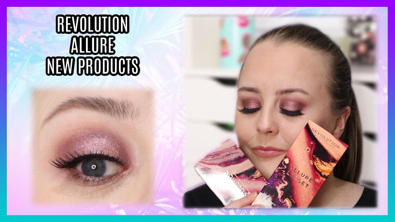 Testing Makeup Revolution Forever Flawless Dynamic Mini Allure Eyeshadow  Palette & Lip Set / Kit 