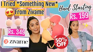 *HUGE* ZIVAME SALE TRY ON HAUL at Rs. 199 | Trying New Things | Upto 50% off BEST DEALS !