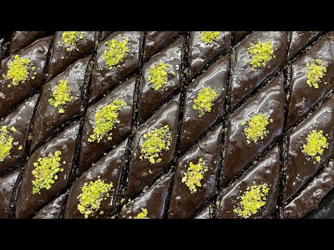 Paxlavanı bir də belə hazırlayın! Mayasız, çox ləzzətli Şokoladlı PAXLAVA resepti |Myfoodchannel