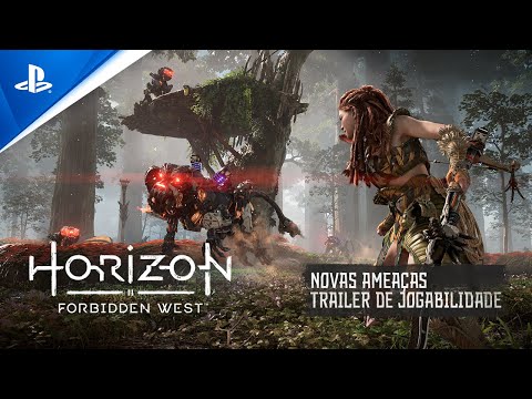 Horizon Forbidden West | "Novas Ameaças" - Trailer de Jogabilidade EM PORTUGUÊS | PS4, PS5