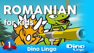 Learn Romanian for kids - Animals - Online Romanian lessons for kids - Dinolingo