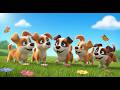Cinq Petits Chiens 🐶🎵 | Comptine Bébé | Five Little Dogs – Kids Song
