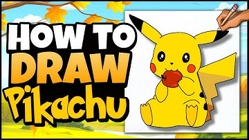 How to Draw Pikachu | Pokemon | Fall Art for Kids