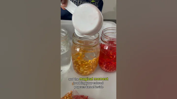 Dancing popcorn science experiment 😍🍿!!! #kidsactivities #preschoolactivities #momlife #science