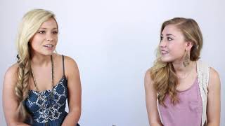 Maddie and Tae interview in 2014