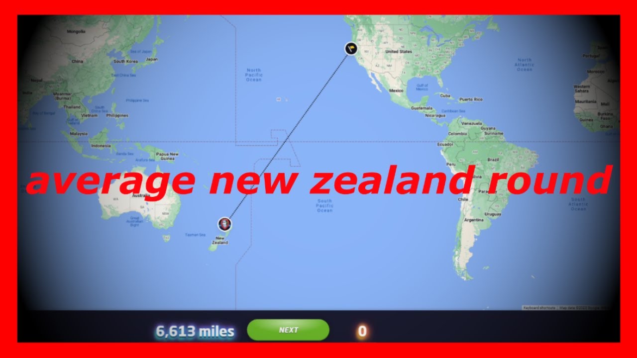 how every new zealand round usually goes on geoguessr - YouTube