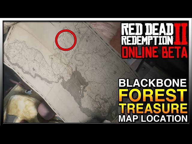 How to find all the treasures of the Black bone forest in RDR Online