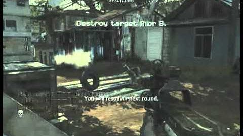 mw3 HC S&D team killing