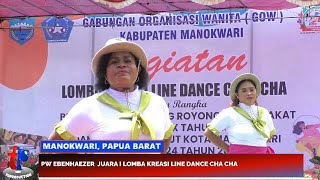 PW EBENHAEZER JUARA I LOMBA KREASI LINE DANCE CHA CHA