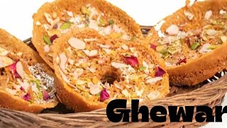 Ghewar – The King of Indian Sweets | राजस्थानी रबड़ी घेवर | Easy Ghevar Recipe