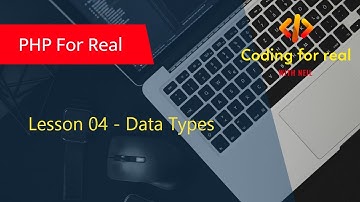 4. PHP Data Types. PHP Tutorial for beginner