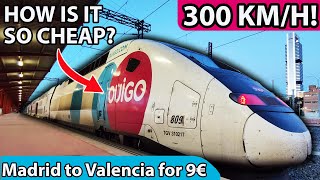 Spain's SPECTACULAR HIGHSPEED trains for just 9€! MadridValencia with OUIGO