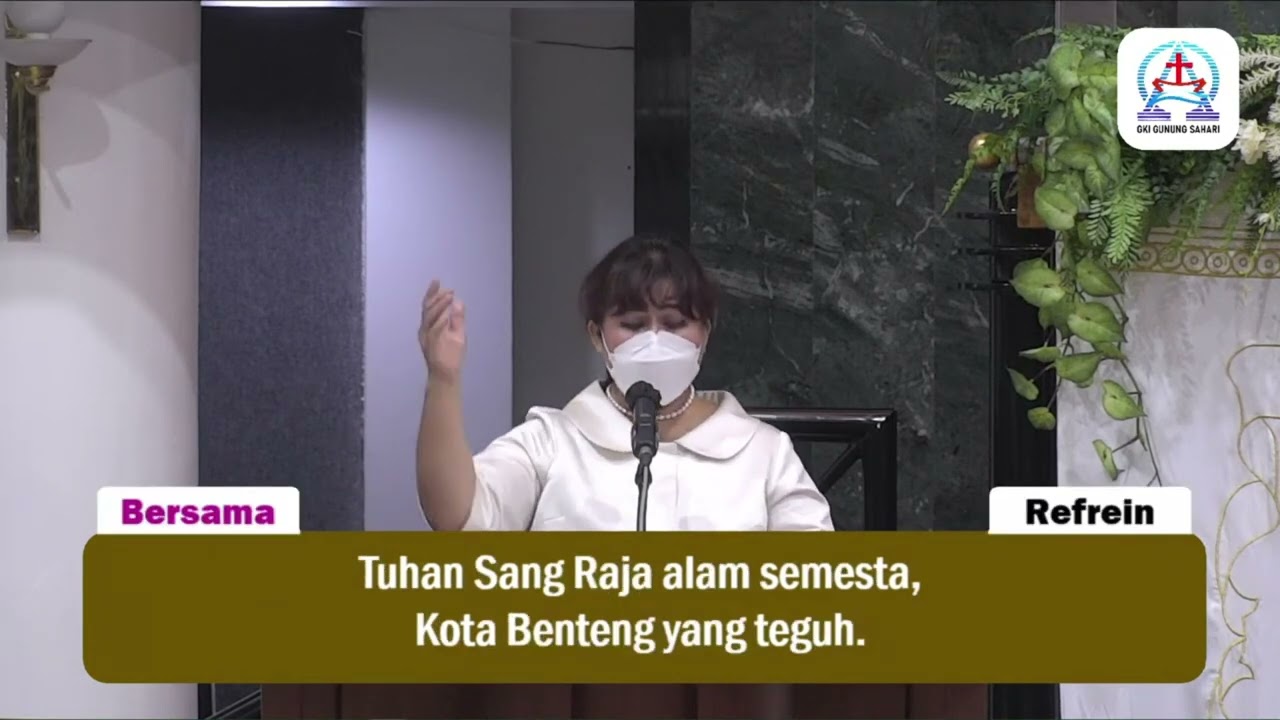 Mazmur 46  Tim Nyanyian GKI -  Untung Ongkowidjaja  201122  KU I Minggu Kristus Raja GKI Gunsa