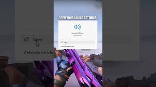 how to fix your audio forever 🤝@fnatic#valorant #gaming #valoranttips #valorantguide #gamingtip