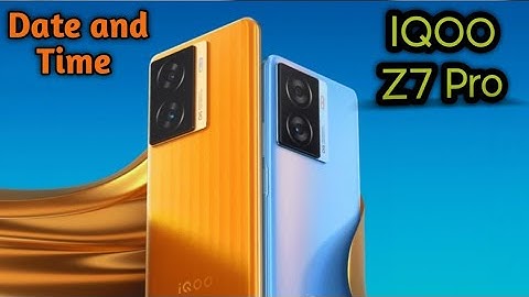 How To Set Date And Time Iqoo Z7 Pro, Set Date And Time Iqoo Z7 Pro, How To Set Date And