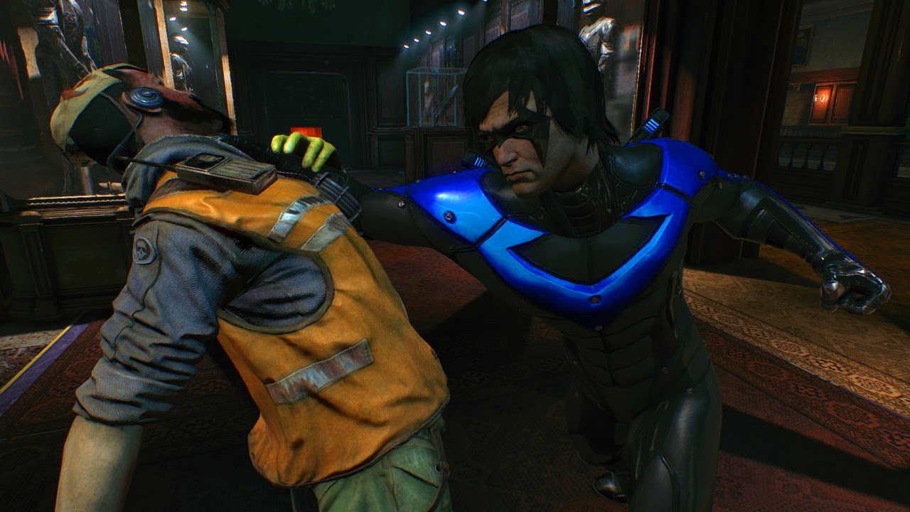 Batman Arkham Knight: Wayne Manor Challenge Map - YouTube