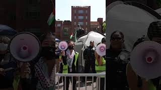 GWU students refuse to clear Gaza encampment in Washington DC