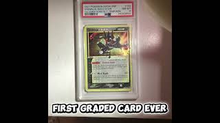 First graded card