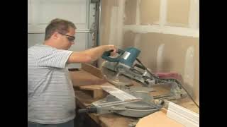 How to Cope Base Trim with a Miter Saw How To Cope Baseboard With A Miter Saw